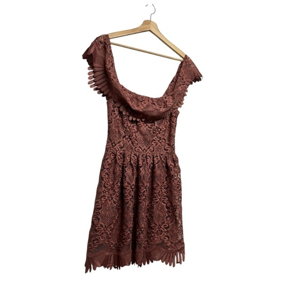 NWOT REVOLVE LOVERS & FRIENDS Dream Vacay Dress Mauve S - Picture 8 of 10